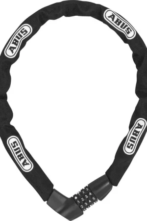 Abus cijfer kettingslot Tresor 1385/110 zwart Op = Op