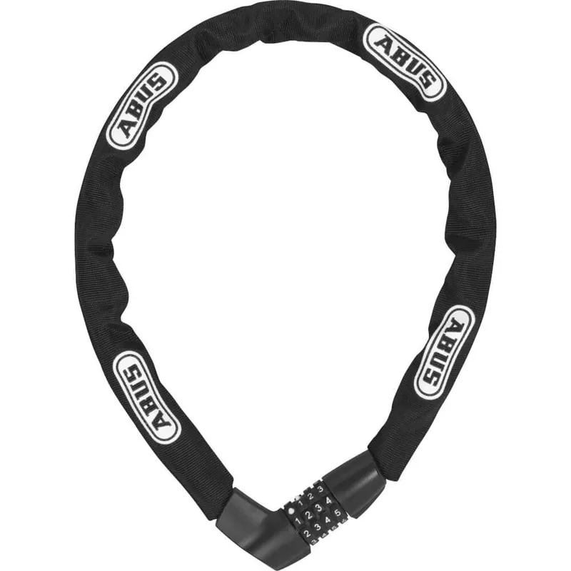 Abus cijfer kettingslot Tresor 1385/110 zwart Op = Op