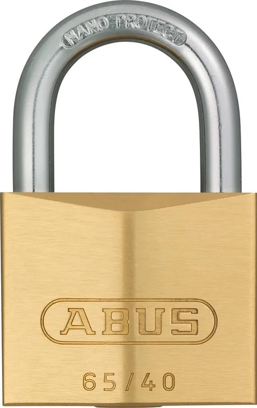 Betrouwbaar Abus hangslot 65/40 messing
