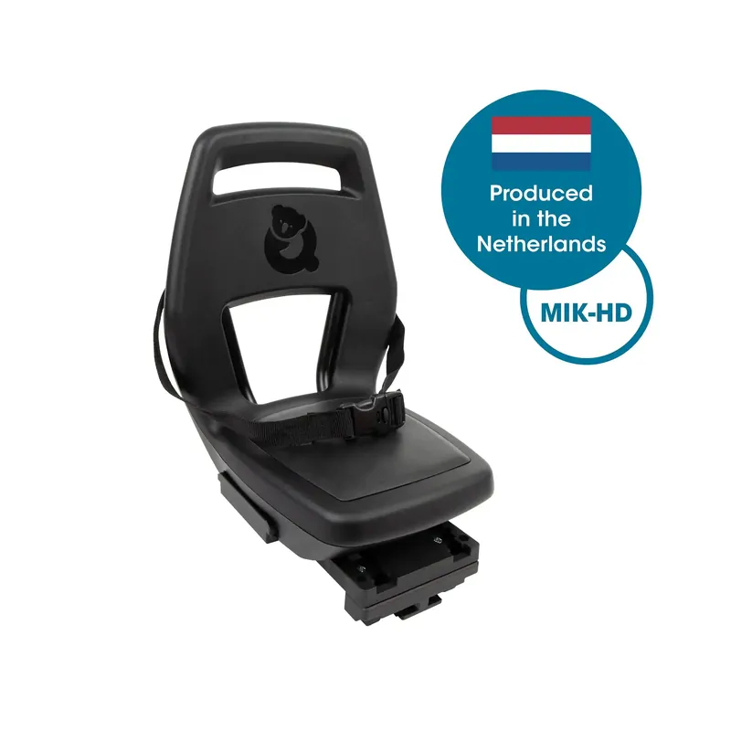 Goedkoop Qibbel achterzitje Qibbel Junior 6+ MIK-HD zwart