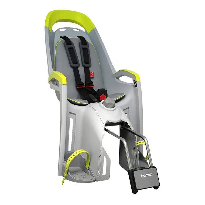 Hamax Amaze Achterstoeltje met Frame bevestiging Grey / Lime Gereduceerde Prijs