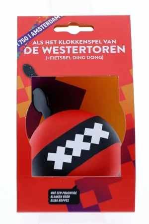 Merkproduct Niet verkeerd Amsterdam 750 fietsbel klokkenspel van de Westertoren