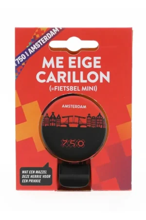 Must-Have Niet verkeerd Amsterdam 750 fietsbel Silhouet Mokum