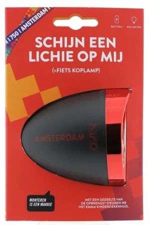 IKZI Amsterdam 750 Fietskoplamp schijn een lichie op mij Goedkoop