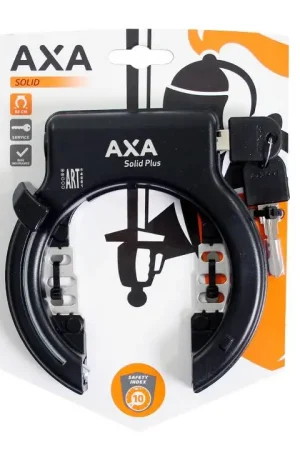 Axa ringslot Solid Plus zw Beperkt Aanbod