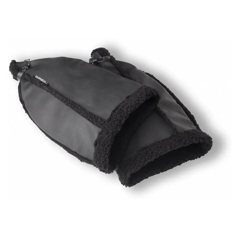 Weekendaanbieding Basil Zwarte Fietswanten Handwarmers Handmoffen