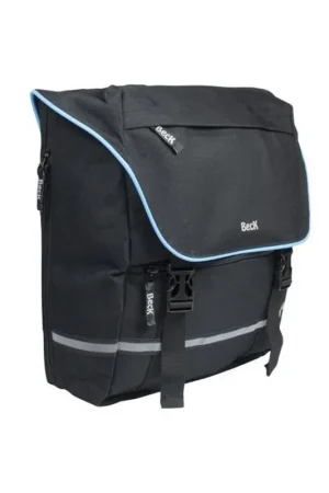 Aanbieding Beck Enkele Sportieve Fietstas SPRTV Shopper Zwart/Blauw