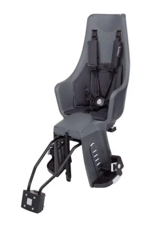 Beperkte Voorraad Bobike Maxi Exclusive Plus Urban Grey achterzitje inclusief 1 punt frame bevestiging