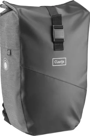 Goedkoop Clarijs rugtas variobag 24L zwart-grijs