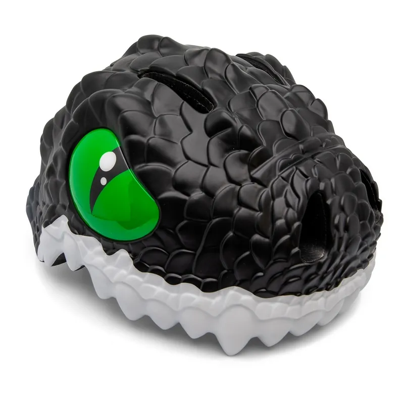 Crazy Safety Kinderhelm / Fietshelm Zwarte Draak / Black Dragon Small 49-55 cm Direct Verzonden