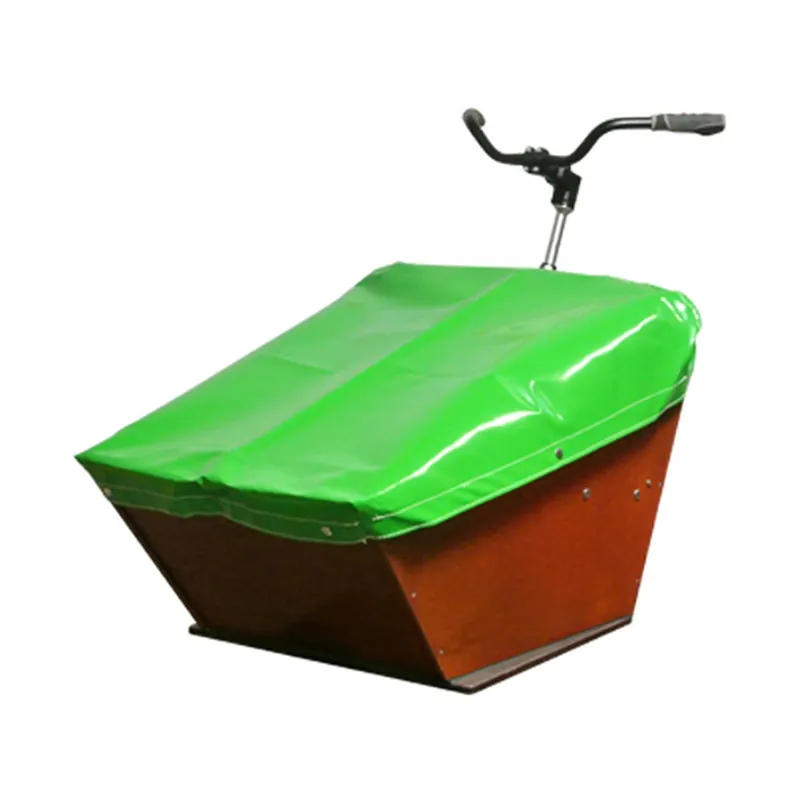Clarijs Dekzeil Bakfiets Kort Appelgroen Seizoensaanbieding