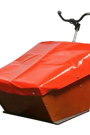 Clarijs Dekzeil Bakfiets Kort Rood Gratis Retour