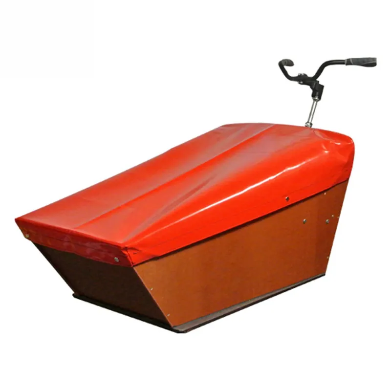 Dagaanbieding Clarijs Dekzeil Bakfiets Lang Rood