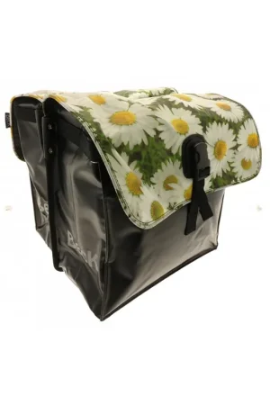 Aanbieding Beck Dubbele Fietstas Small Daisy‘s