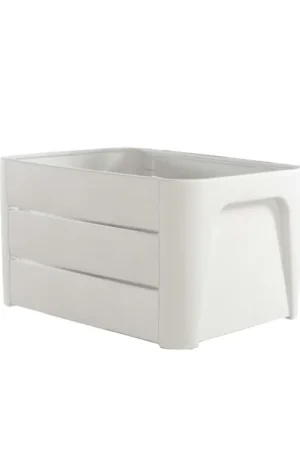 Dagaanbieding Mirage Fietskrat Klik ‘n Krat Wit
