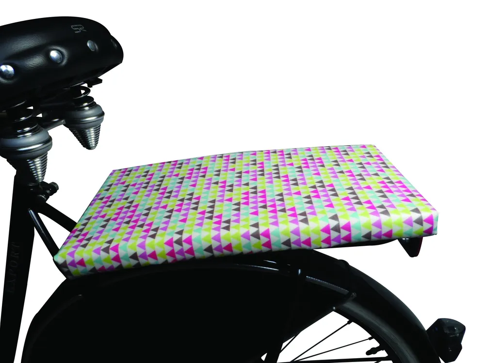 Koop Online BikeCap Fietskussen This Side Up Pink