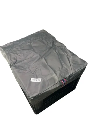Bestel Nu Hooodie Fietskrat Hoes Kratcover Medium Zilver