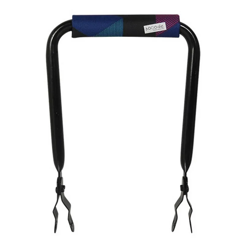 Hooodie Rugsteun Rugleuning zwart met Colored Triangles rugkussentje Premium