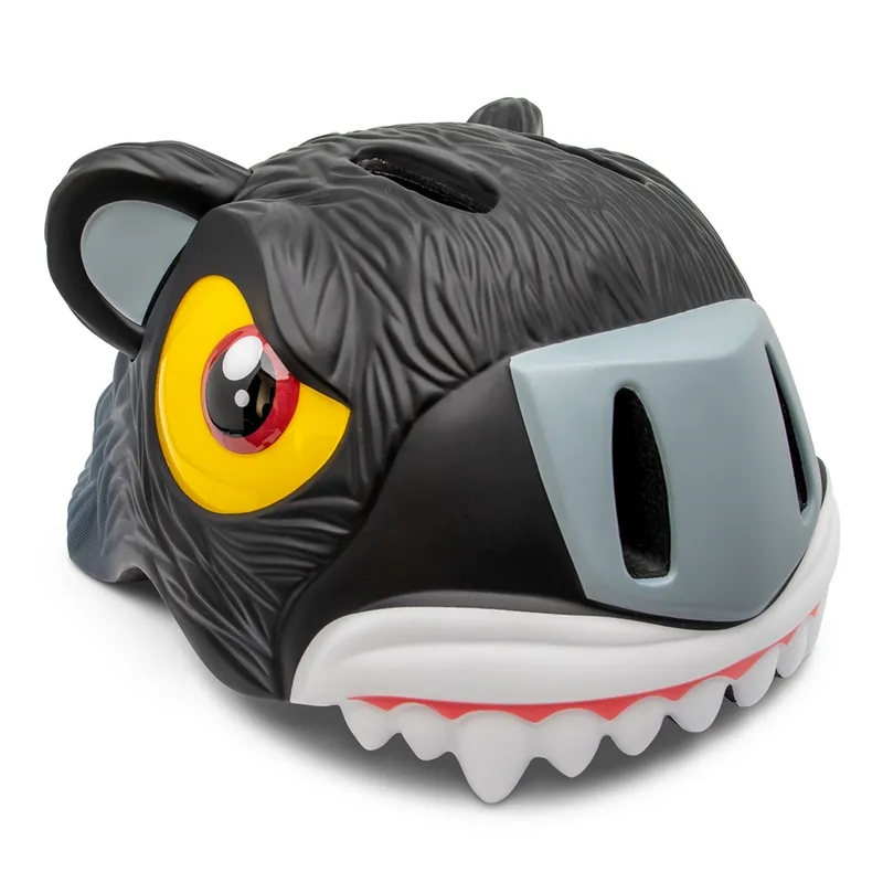 Crazy Safety Kinderhelm / Fietshelm Zwarte Panther / Black Panther Small 49-55 cm Lage Kosten