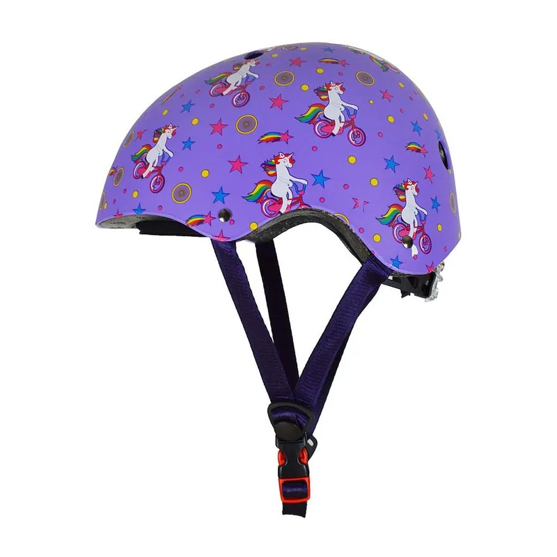 Weekendaanbieding Kiddimoto Kinder Fietshelm Mate Unicorn Small (48 - 53 cm)