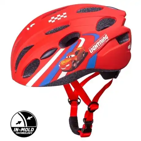 Bestel Nu Seven Polska Kinderhelm Fietshelm S Cars 3 Rood