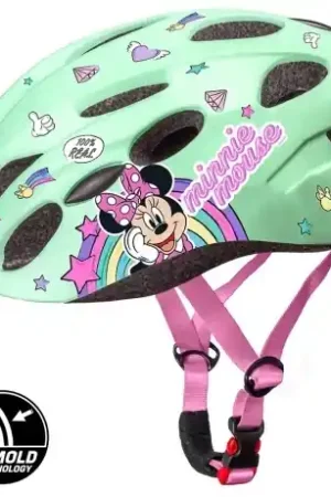 Aanbieding Seven Polska Kinderhelm Fietshelm S Minnie Mouse Mint