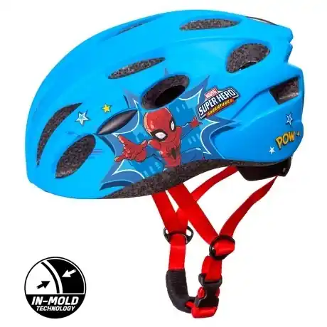 Seven Polska Kinderhelm Fietshelm S Spiderman Blauw Bestel Nu