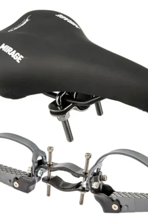 Mirage Buiszadel Set Herenfiets met Voetsteunen Herenfiets Alleen Vandaag
