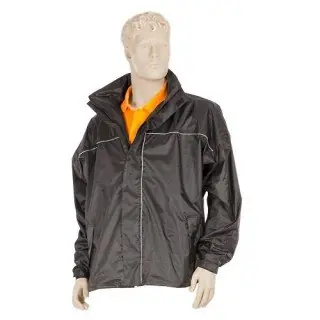 Goedkoop Mirage Rainfall Luxery regenjas zwart, XXL