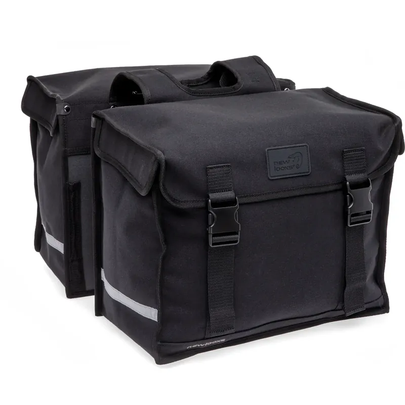 Koop Online New Looxs New Looxs Camping Dubbele Fietstas 66L Waterafstotend canvaslook