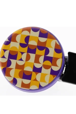 Niet verkeerd Fietsbel 70’s Abstract Print Retro Design Beste Prijs
