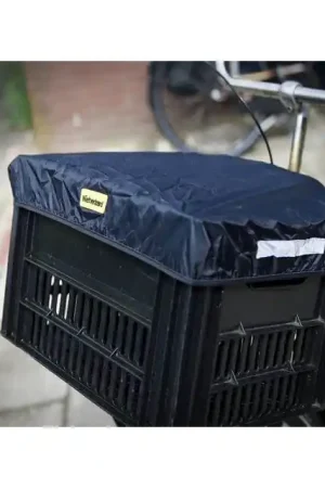 Niet verkeerd Fietskrat Hoes Kratcover Zwart Premium