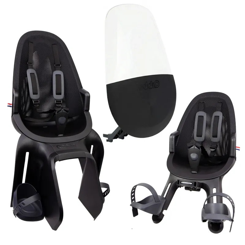 Betrouwbaar Qibbel Air Midnight Black Fietsstoeltjes Pakket