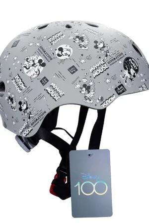 Gratis Retour Seven Polska Kinderhelm met Minnie Pattern Print Fietshelm – 52-56 cm (M)