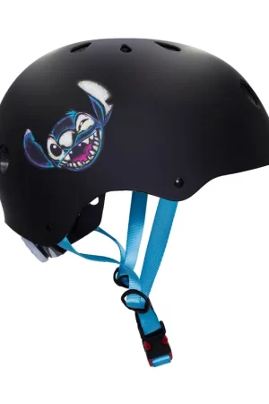 Meest Verkocht Seven Polska Kinderhelm Stitch Zwart/Blauw Fietshelm – 52-56 cm (M)