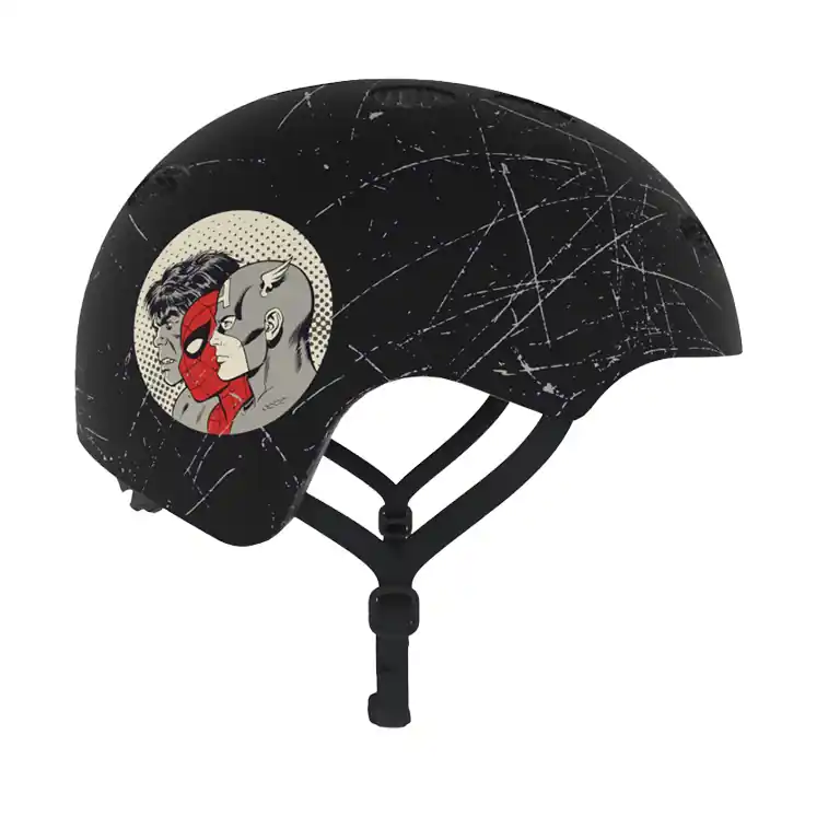 Seven Polska Kinderhelm Fietshelm Marvel Comics – 52-56 cm (M) Merkproduct