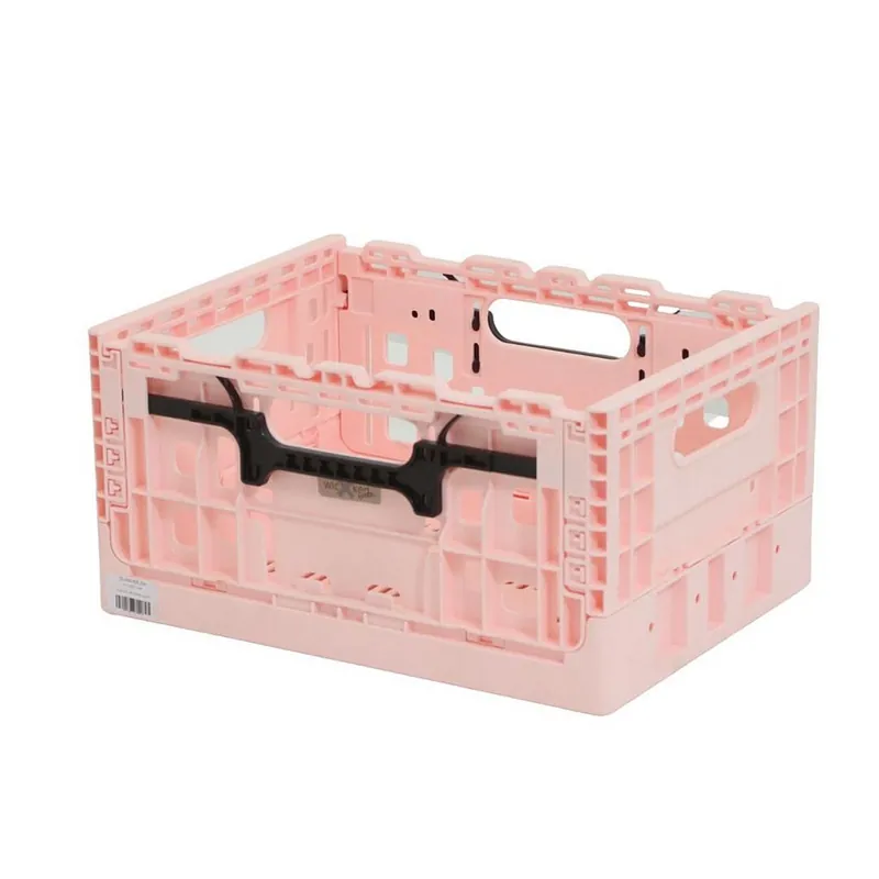 Aanbieding Wicked Smart Crate Licht Roze met zwarte grepen