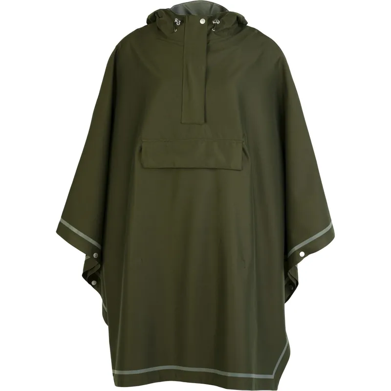 Weathergoods Sweden poncho Imbris Green Korting