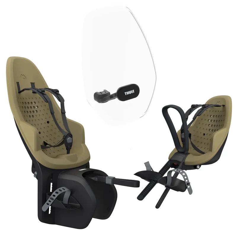 Thule Yepp 2 compleet pakket met extra voordeel Fennel Tan Laatste Kans