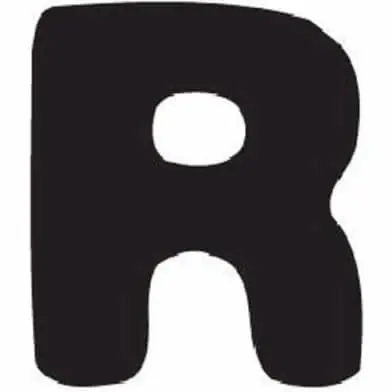 Betrouwbaar Thule Yepp abc letter R