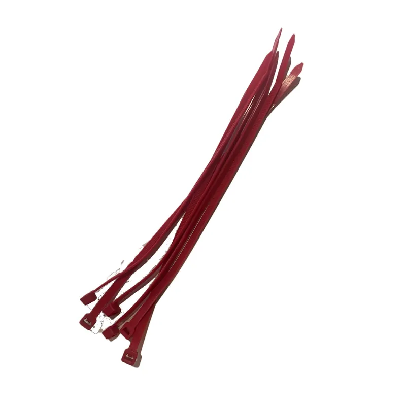 Trekbandjes Tie wraps Donker Rood (6 stuks) 2,5 X 150 mm Superprijs