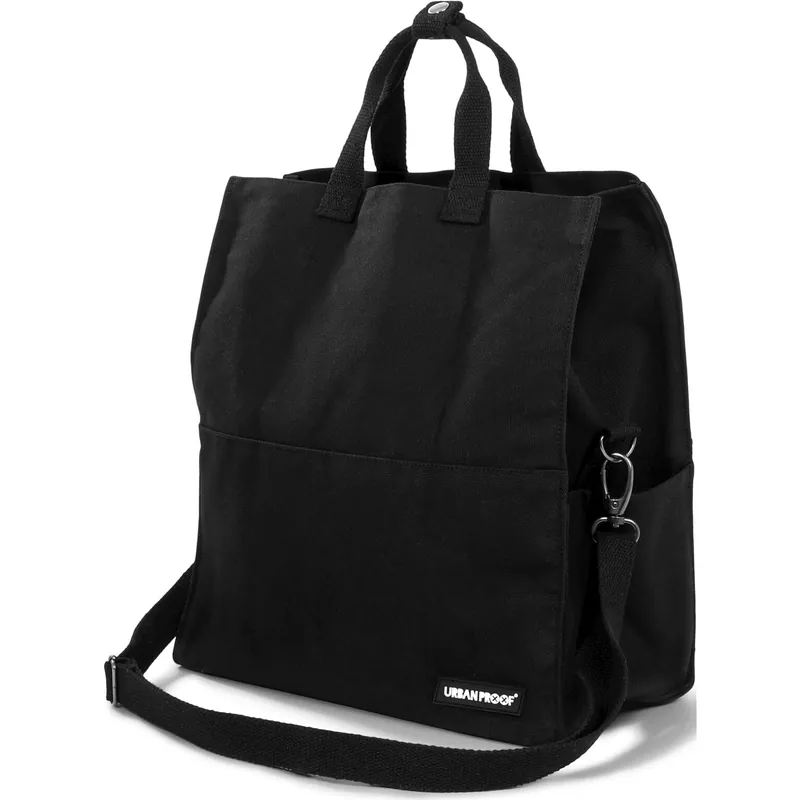 URBAN PROOF city tote bag 22L recycled zwart Laatste Versie