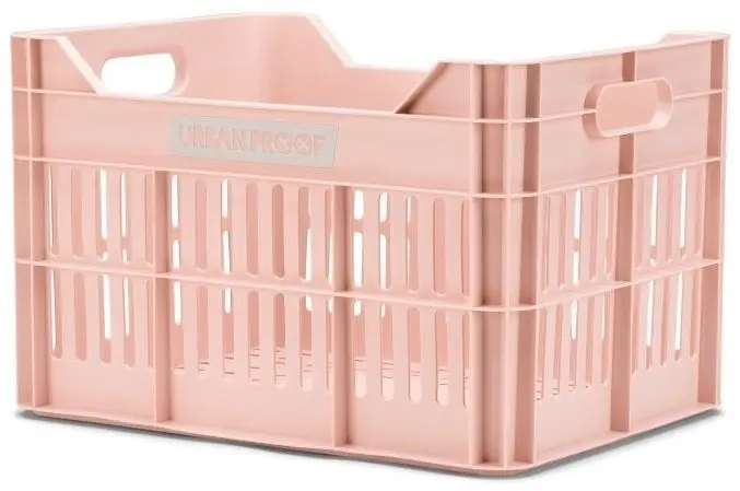 Laatste Kans URBAN PROOF Fietskrat 30L Click Pastelroze