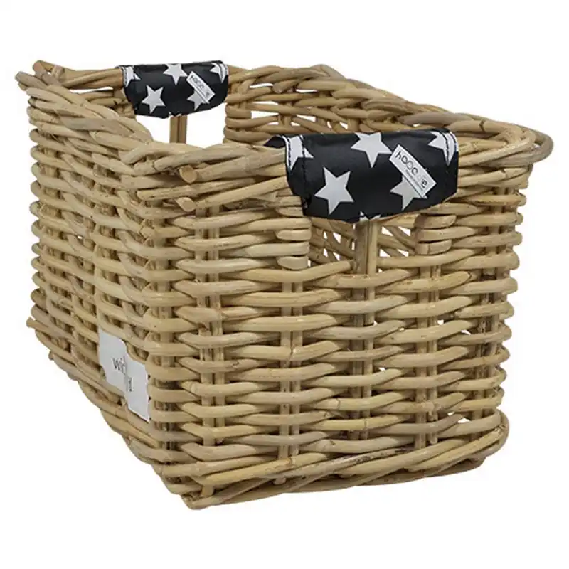 Wicked Rieten Fietsmand XL Stars Original naturel Hete Deal