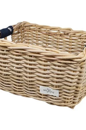 Exclusieve Aanbieding Wicked Rieten Fietsmand L Jeans naturel