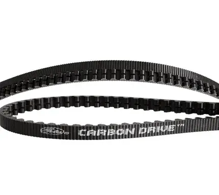 Fabrieksprijs GATES Aandrijfriem CDX Carbon Drive 118T - zwart/zwart