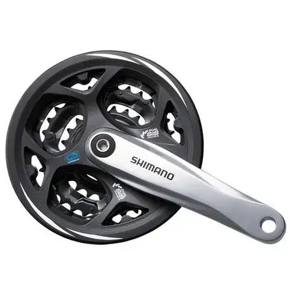 Direct Beschikbaar SHIMANO Crankstel Altus M311 7/8-Sp Zw ZWART
