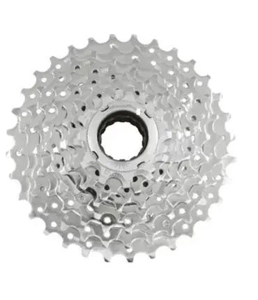 SUNRACE freewheel 13-32t 9 speed e-bike chrome Merkproduct