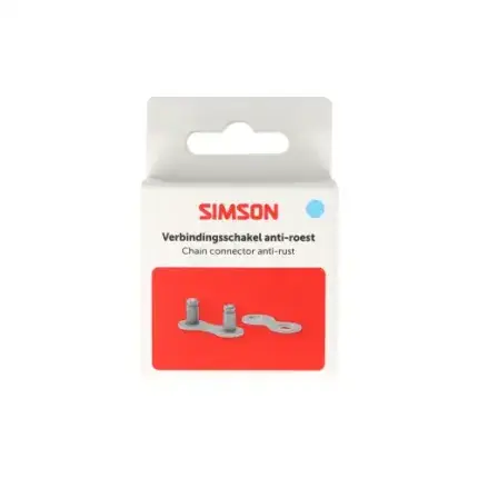 SIMSON verbindingsschakel Anti-roest 1/8 Direct Beschikbaar