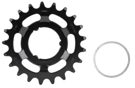 Aanbieding KMC KETTINGWIEL FIETS KMC 21T DOORGEZET 1/8" SH ZW